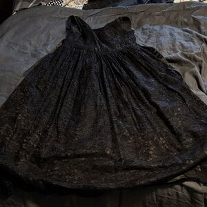 Elegant Black Lace Dress